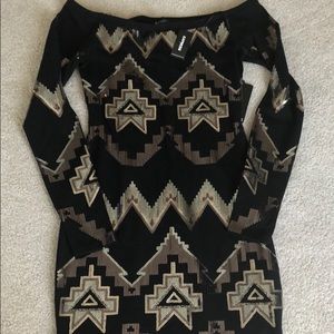 Sequin express dress